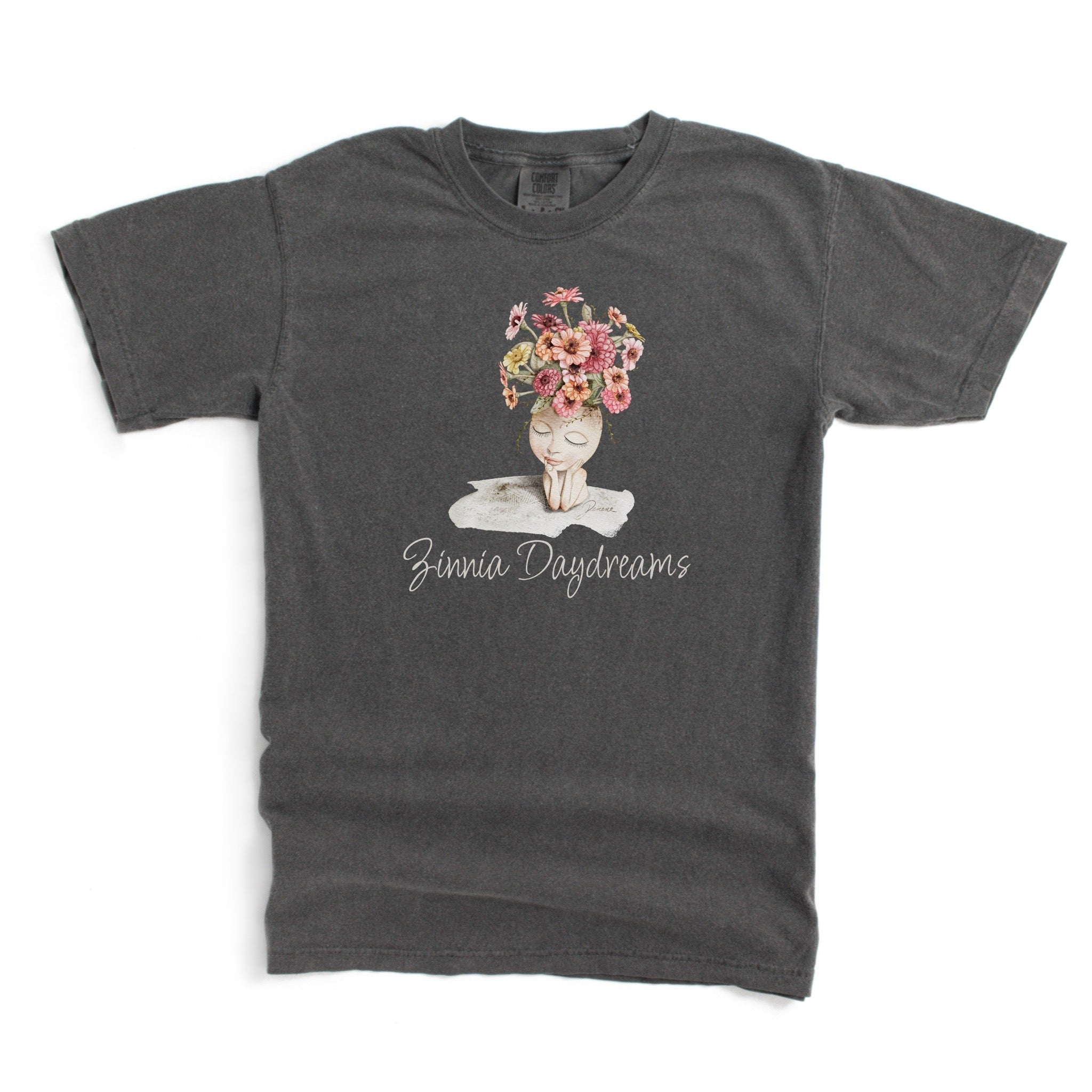 Zinnia daydreams t-shirt