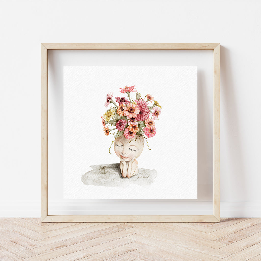 art mockup photo
