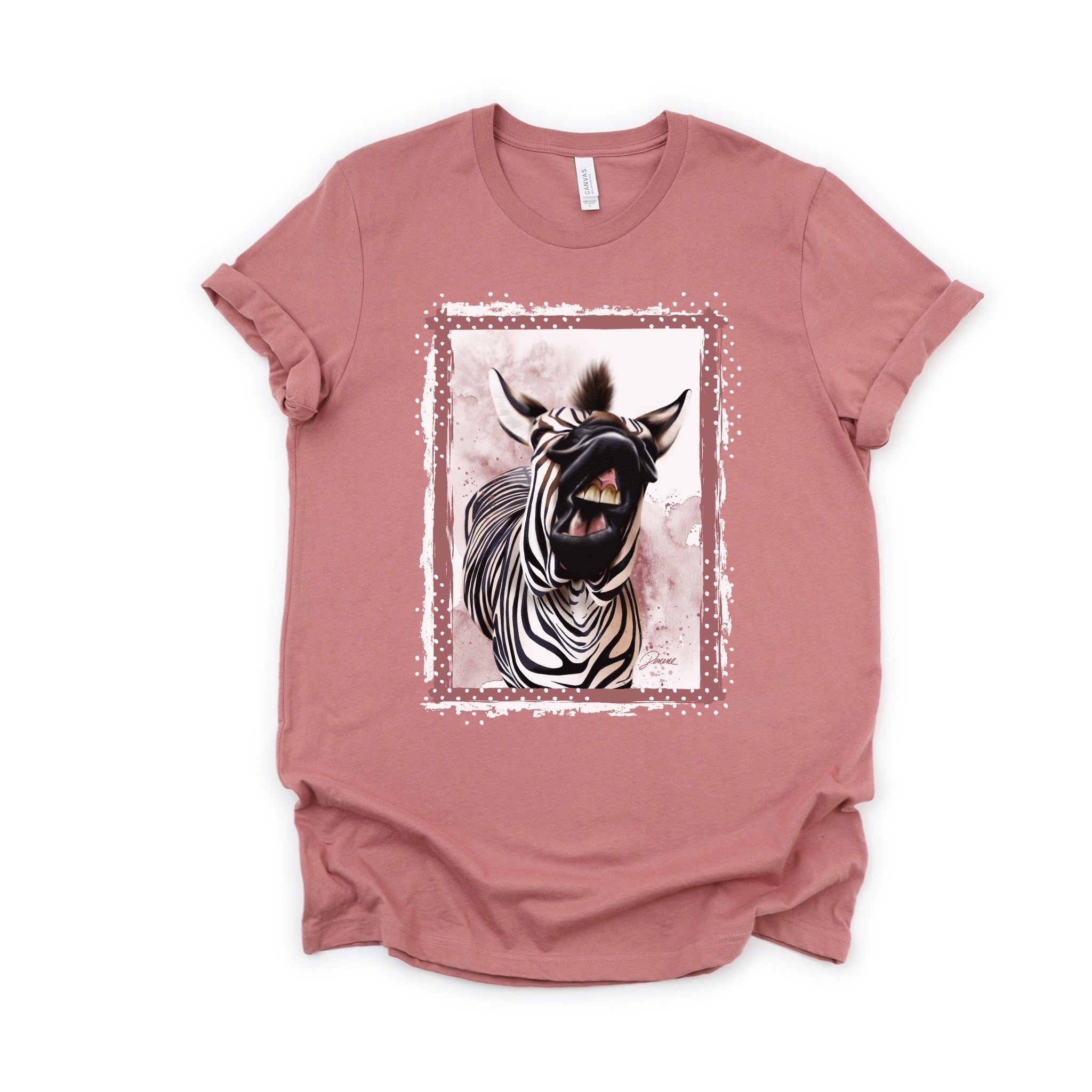 Zebra talking t-shirt