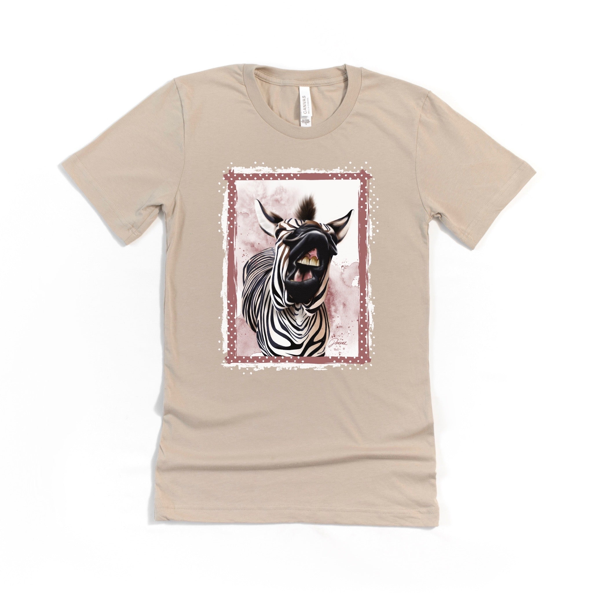 Zebra talking t-shirt