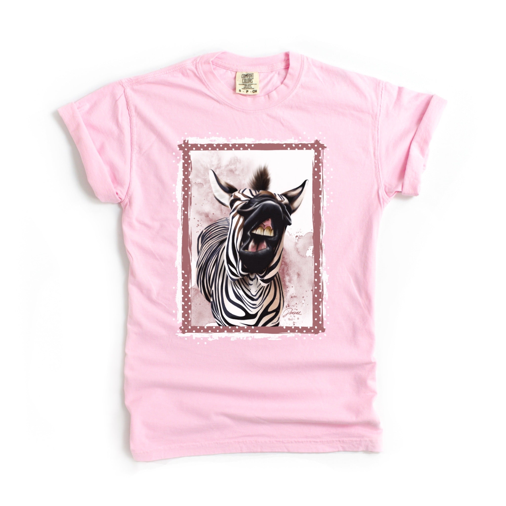 Zebra talking t-shirt