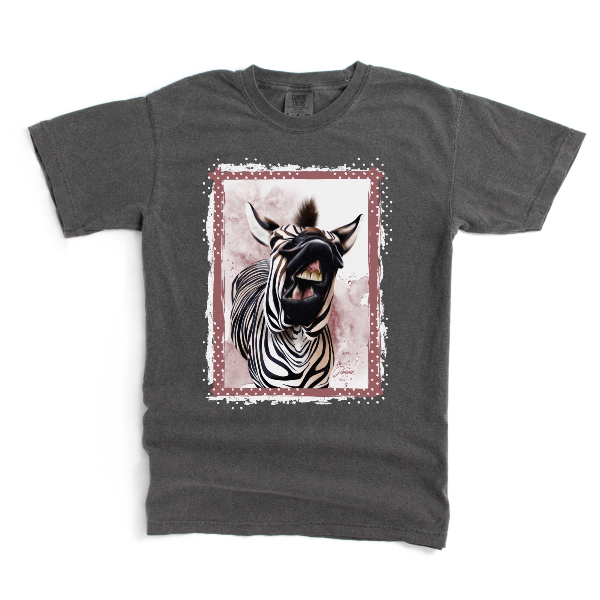 Zebra talking t-shirt