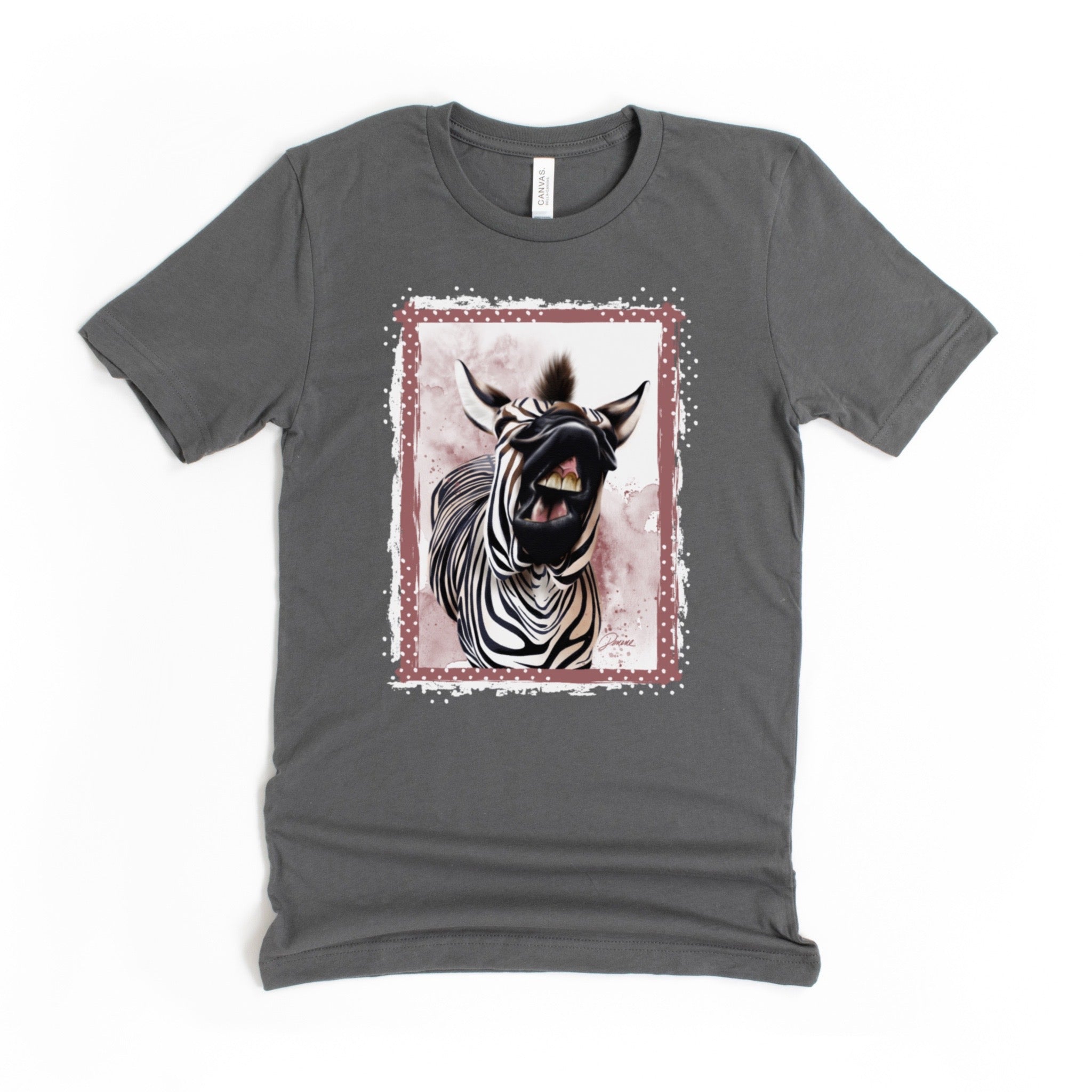 Zebra talking t-shirt